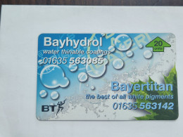 United Kingdom-(BTP355)-BAYHYDROL/BAYERTITAN-(367)-(20units)(520F04308)(tirage-2.005)(price Catalogue-6.00£-mint) - BT Private