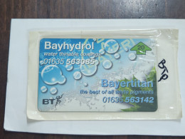 United Kingdom-(BTP355)-BAYHYDROL/BAYERTITAN-(368)-(20units)(520F)(tirage-2.005)(price Catalogue-6.00£-mint) - BT Edición Privada