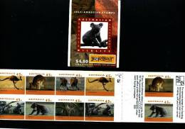 AUSTRALIA - 1994  $ 4.50 KOALAS & KANGAROOS BOOKLET  1 KANGAROO  1 KOALA  REPRINT MINT NH SG SB85 - Booklets