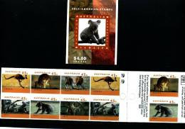 AUSTRALIA - 1994 $ 4.50 KOALAS & KANGAROOS BOOKLET  2 KOALAS  REPRINT MINT NH SG SB85 - Markenheftchen