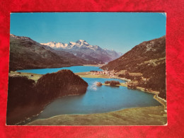 CARTE SUISSE SILVAPLANA MIT CHAMFERER UND SILVAPLANERSEE - Silvaplana