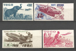 TOGO PA Série Complète N° 17 à 20 Non Dentelé NEUF** LUXE SANS CHARNIERE / Hingeless / MNH - Andere & Zonder Classificatie