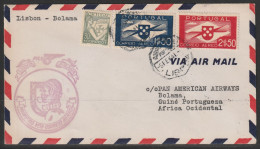 1941, First Flight Cover, Lisbon-Boloma - Andere & Zonder Classificatie