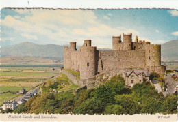 HARLECH CASTLE AND SNOWDEN - Merionethshire