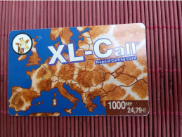 Xl-Call 1000 BEF Very Hard To Find Used Rare I - Cartes GSM, Recharges & Prépayées