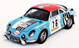 Alpine Renault A110 - Bob Neyret/Evelyne Vanoni - Rally Portugal 1974 #16 - Troféu - Trofeu