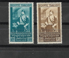 Egypt - Egypte 1934 Khedive Ismail  MLH - Neufs