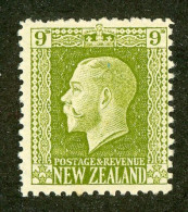 124 New Zealand 1915 Scott #158 Mvlh* (Lower Bids 20% Off) - Neufs