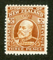 137 New Zealand 1906 Scott #133 Mlh* (Lower Bids 20% Off) - Unused Stamps