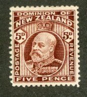 138 New Zealand 1906 Scott #136 Mlh* (Lower Bids 20% Off) - Neufs