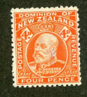 140 New Zealand 1906 Scott #134 Mnh** (Lower Bids 20% Off) - Ongebruikt