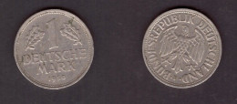 GERMANY   1 MARK 1950 F (KM # 110) #7332 - 1 Mark