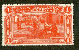 144 New Zealand 1906 Scott #123 Mlh* (Lower Bids 20% Off) - Unused Stamps