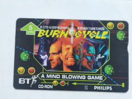 United Kingdom-(BTP364)-BURN CYCLE-(379)(5units)(505K0800)(tirage-2.050)(price From Cataloge-6.00£-mint) - BT Edición Privada