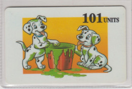 GlobalOne Dalmatians ,Prepaid Calling , Used Exp.02-98 - Cinéma