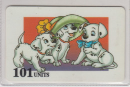 GlobalOne Dalmatians ,Prepaid Calling , Used Exp.02-98 - Cinéma