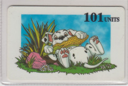 GlobalOne Dalmatians ,Prepaid Calling , Used Exp.02-98 - Cinéma