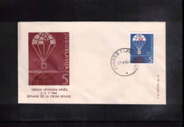 Jugoslawien / Yugoslavia 1964 Red Cross Tax Stamp FDC Scarce - FDC