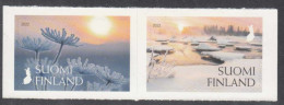 2022 Finland Winter Light Photography  Complete Set Of 2 MNH @ BELOW FACE VALUE - Unused Stamps