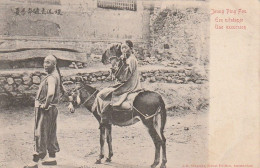 AK Joung Ping Fou - Une Excursion - Mann Und Frau Mit Esel - 1908  (65083) - Chine