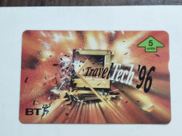 United Kingdom-(BTP411)-TRAVEL TECH-1996-(423)(5units)(605E15882)(tirage-3.050)(price From Cataloge-4.00£-mint) - BT Private