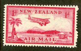 186 New Zealand 1935 Scott #C6 M* (Lower Bids 20% Off) - Posta Aerea