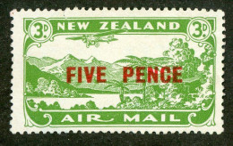 189 New Zealand 1931 Scott #C4 M* (Lower Bids 20% Off) - Luftpost