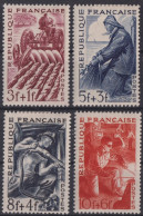 FRANCE 1949 - MLH - YT 823-826 - Ungebraucht