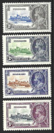 NYASALAND....KING GEORGE...V..(1910-36..)....OMNIBUS.....JUBILEE,  SET OF 4......MH... - Nyassaland (1907-1953)