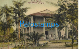 211008 PARAGUAY STA TRINIDAD SCHOOL ESCUELA AGRICOLA BREAK POSTAL POSTCARD - Paraguay