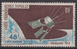 COTE FRANCAISE DES SOMALIS 1966 - Canceled - YT 48 - Poste Aérienne - Usados