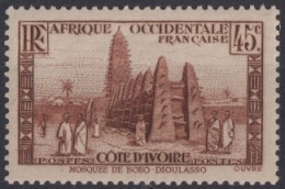 COTE D'IVOIRE 1936-38 - MNH - YT 119 - Unused Stamps