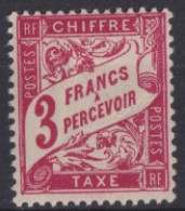 FRANCE 1893 - MLH - YT 42A - Chiffre Taxe - 1859-1959 Neufs