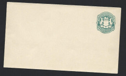 Rhodesia / BSAC 1890 's Pre Stamped Envelope 1/2d Green Embossed Coat Of Arms Franking Fine Unused - Southern Rhodesia (...-1964)