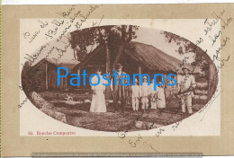 211042 PARAGUAY COSTUMES FAMILIA RANCHO CAMPESTRE POSTAL POSTCARD - Paraguay