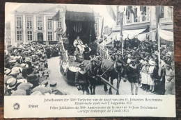 CPA DIEST (Belgique) Fêtes Jubilaires Du 300e Anniversaire De La Mort De St Jean Berchmans - Diest