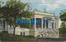 211058 PARAGUAY COLONIA SAN BERNARDINO HOTEL DEL LAGO CAHALET ANEXO Nº 2 CIRCULATED TO ARGENTINA POSTAL POSTCARD - Paraguay