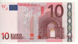 10 EURO  "U"  France   Firma Trichet    L 020 B2  Ch.49  /  FDS - UNC - 10 Euro