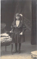 PHOTOGRAPHIE - Fille - Robe - Carte Postale Ancienne - Fotografie