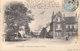 FRANCE - 28 - Chartres - Rue Jean-de-Beauce Et La Gare - Carte Postale Ancienne - Chartres