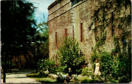 Florida Key West Martello Gallery And Museum View Of Tropical Garden And Civil War Citadel 1960 - Key West & The Keys