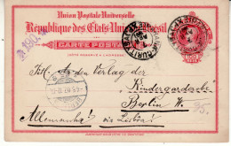 BRAZIL 1912  POSTCARD  SENT FROM CURITYBA TO BERLIN - Cartas & Documentos