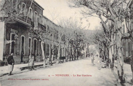 FRANCE - 77 - Nemours - La Rue Gambetta - Carte Postale Ancienne - Nemours