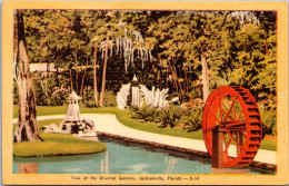 Florida Jacksonville View Of The Oriental Gardens Dexter Press - Jacksonville