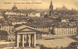 ITALIE - Milano - Panorama Dalla Chiesa Di S. Gottardo - Carte Postale Ancienne - Milano