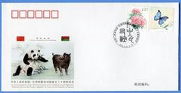 WJ2012-14 CHINA-VANUATU DIPLOMATIC COMM.COVER - Briefe U. Dokumente