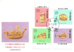 China Taiwan ROC Value Companion Set Block.MNH + FDC + Maxi Card Crafts Ceramics Art Handicrafts Artists - Ungebraucht