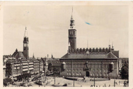 DANEMARK - Copenhague - Place De L'Hôtel De Ville - Carte Postale Ancienne - Danemark