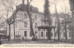 FRANCE - 92 - Neuilly Sur Seine - Université Libre De Jeunes Filles - 24 Boulevard Victor Hugo - Carte Postale Ancienne - Neuilly Sur Seine