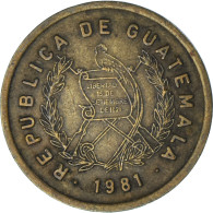 Monnaie, Guatemala, Centavo, Un, 1981 - Guatemala